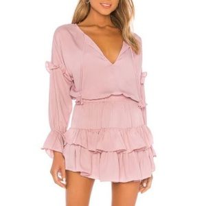 MISA Amayla dress in pink